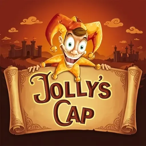 Jollys Cap Slotspiel mit Narr auf der Schriftrolle Flagman Casino