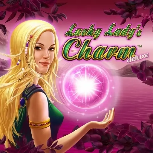 Lucky Ladys Charm Slot Flagman Casino mit Frau und Kristallkugel