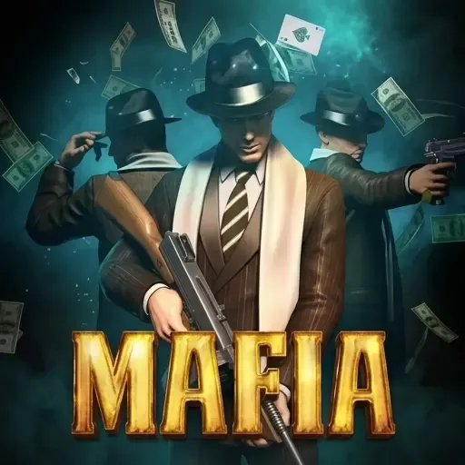 Drei Gangster und Waffen bei Flagman Casino im Mafia Slot