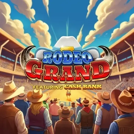 Rodeo Grand Spielautomat mit Publikum im Stadion auf Flagman Casino
